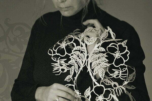 Med saxen som pensel Kalmar slott