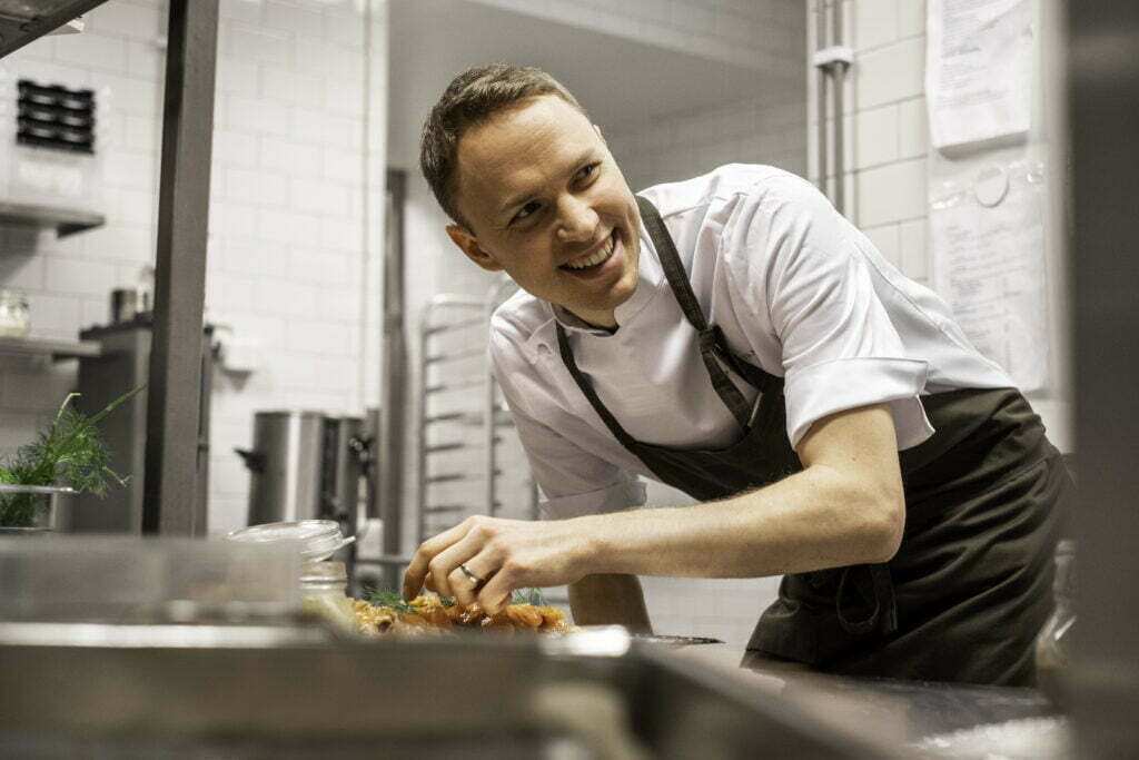 Restaurang Jesper lagar mat