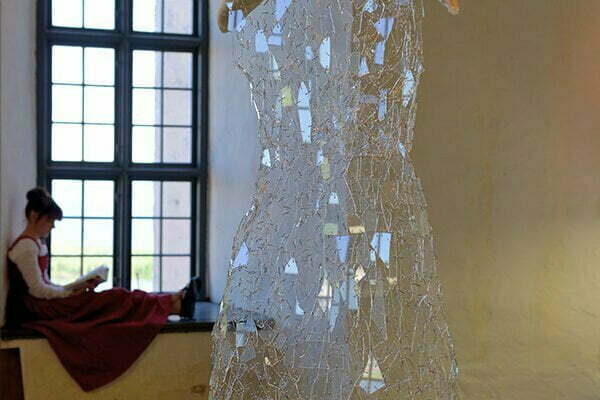 Slow art klänning i glas Kalmar slott