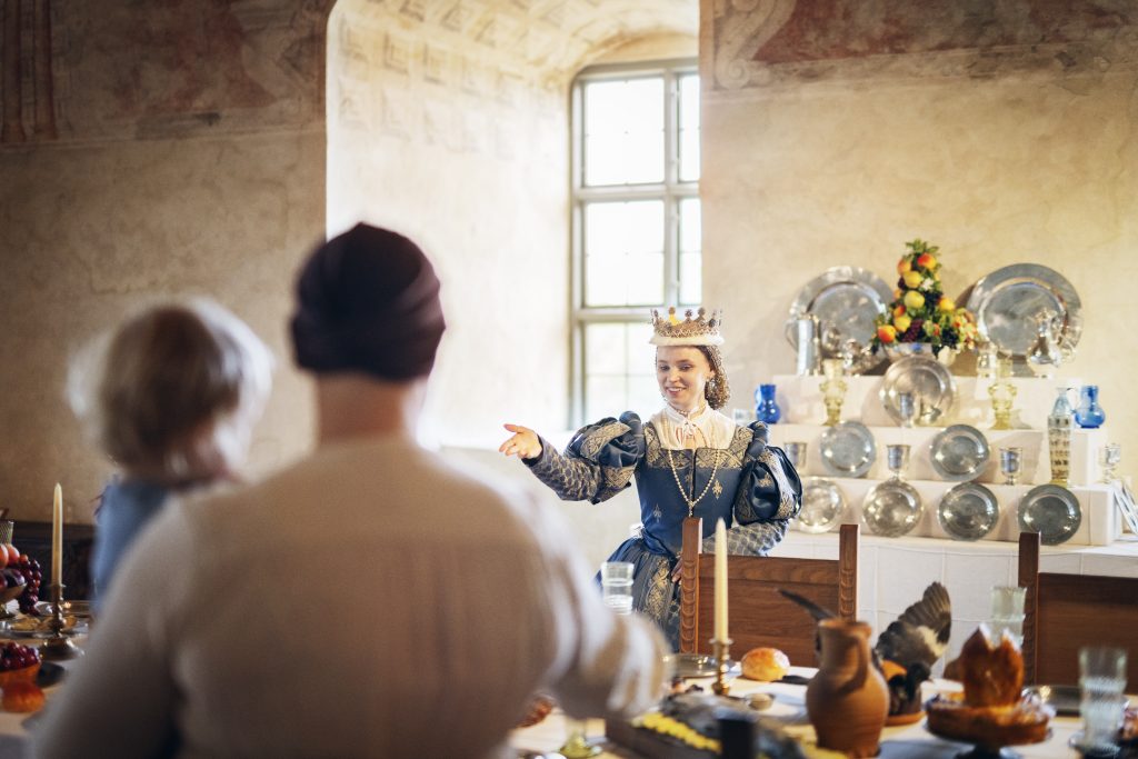 Prinsessguidning i Grå salen