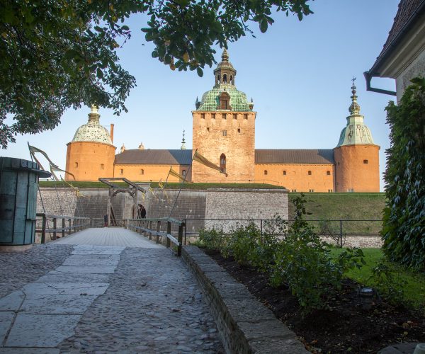 Kalmar Slott i kvällsljus