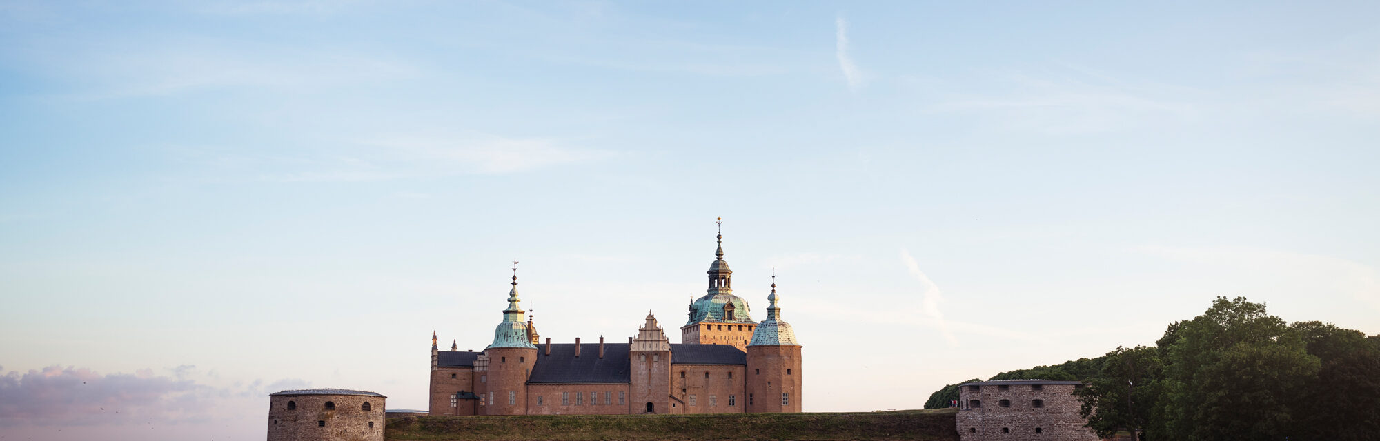 Kalmar Slott sommarkväll