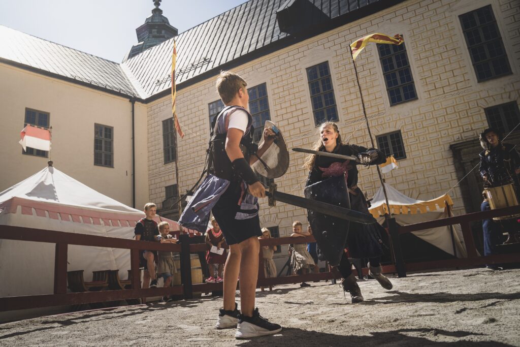 Riddarkamp på Barnens Slott