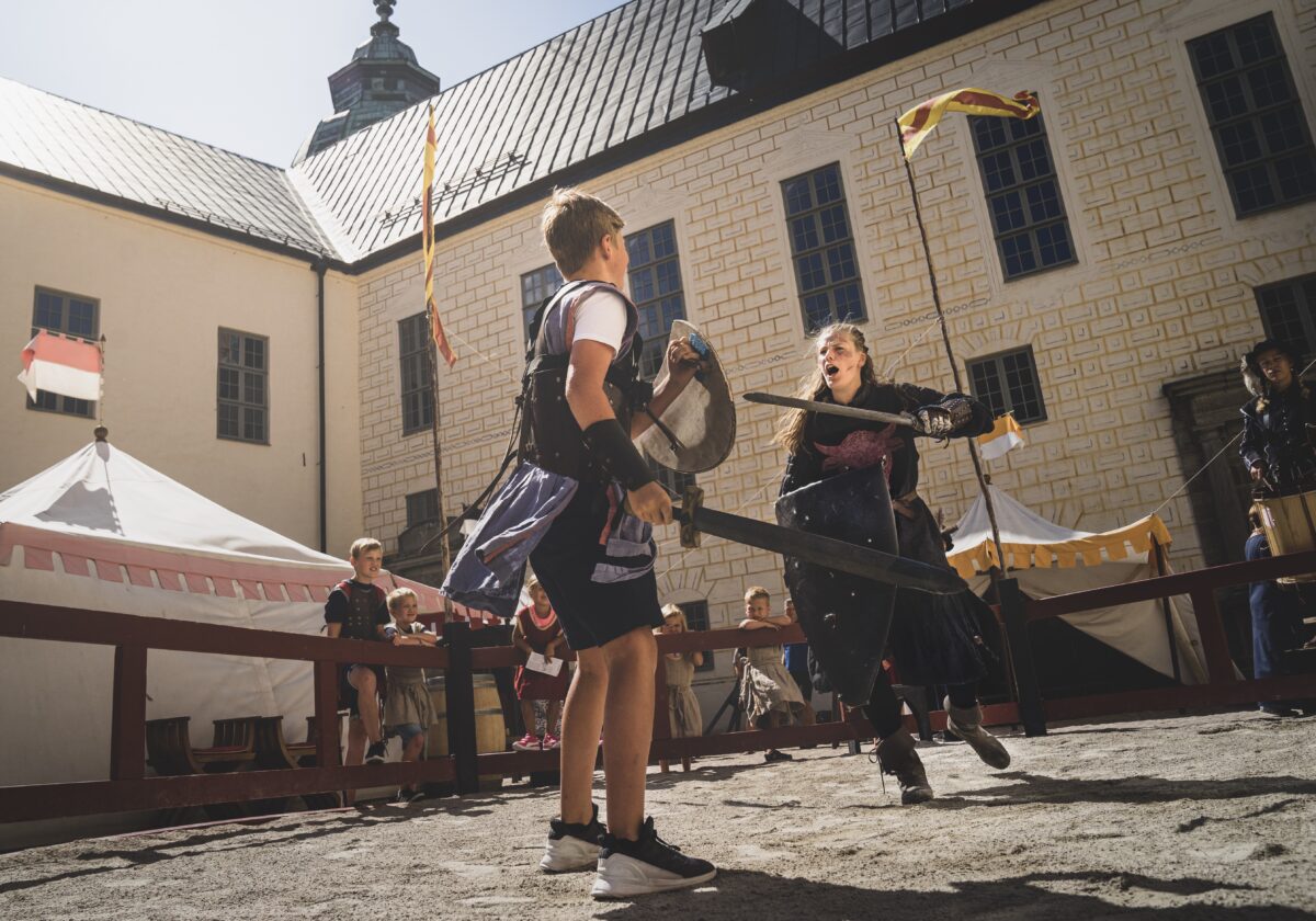 Riddarkamp på Barnens Slott
